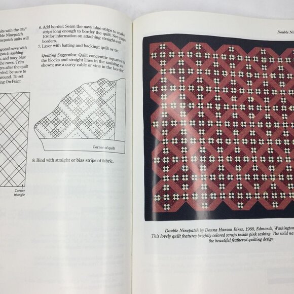 Vintage 1991 Rotary Riot 40 Fast Fabulous Quilts Judy Hopkins Nancy J Martin - Picture 6 of 12